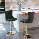 Vintage Velvet Bar & Counter Stools (Set of 2)