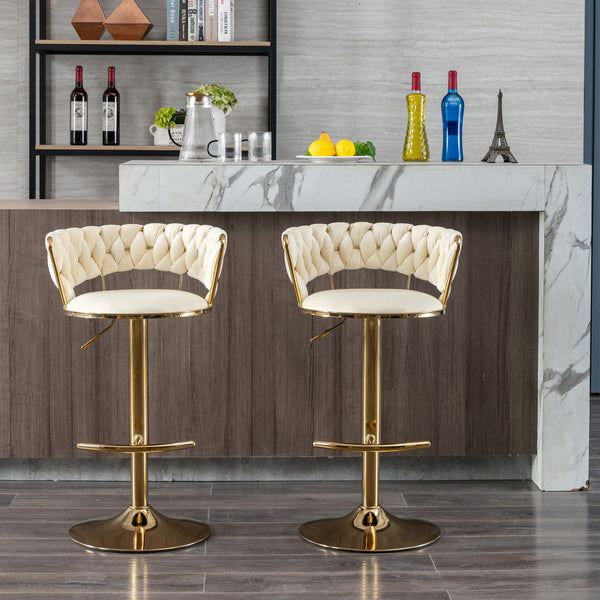 Swivel Bar & Counter Stools (Set of 2)