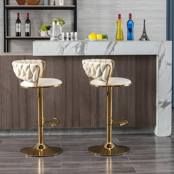 Swivel Bar & Counter Stools (Set of 2)