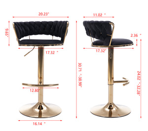 Swivel Bar & Counter Stools (Set of 2)
