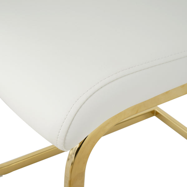 Modern Armless Dining Chairs (Set of 2)