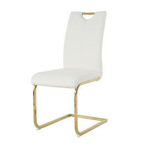 Modern Armless Dining Chairs (Set of 2)