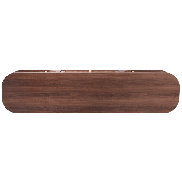 Rattan Storage Media Console (67'')