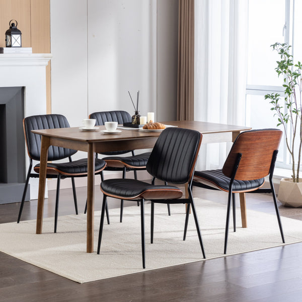 Mid-Century Modern Dining Chairs (Set of 2)