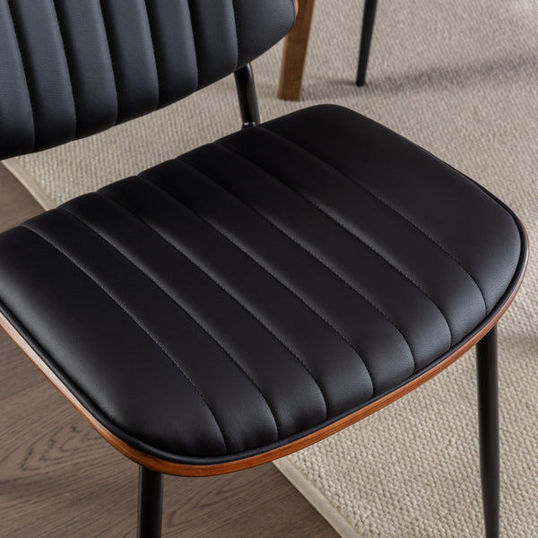 Mid-Century Modern Dining Chairs (Set of 2)