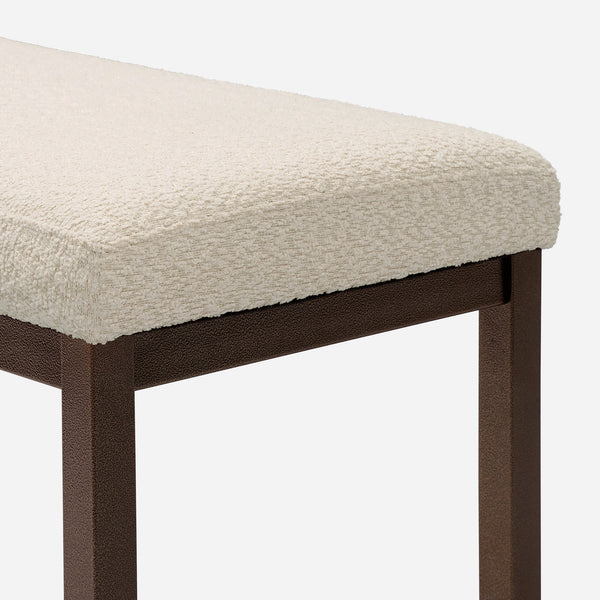 Metal Frame Upholstered Bench (48'')