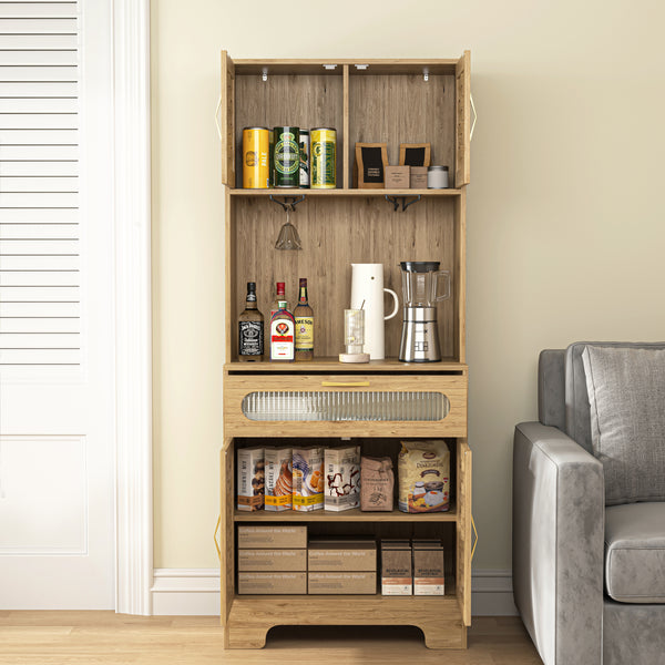 Freestanding Buffet Cabinet (67'')