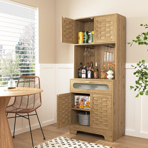 Freestanding Buffet Cabinet (67'')