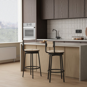 Paper Rope Bar & Counter Stools (Set of 2)