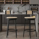 Paper Rope Bar & Counter Stools (Set of 2)