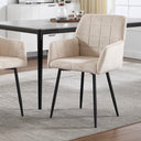 Modern Velvet Dining Chairs (Set of 2)