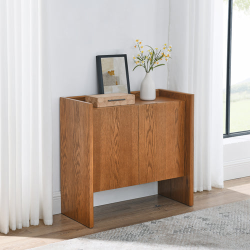 Rustic Storage Accent Cabinet (34'')