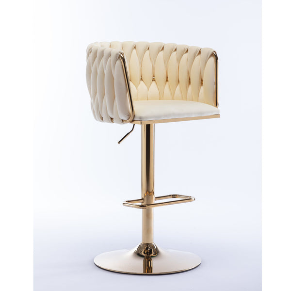 Velvet Swivel Bar & Counter Stools (Set of 2)