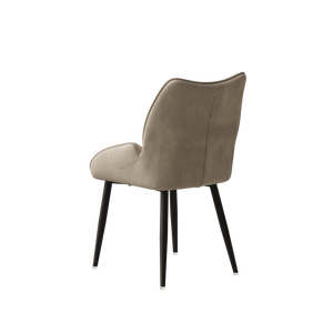 Velvet Upholstered Dining Chairs (Set of 2)