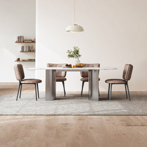 Modern Upholstered Dining Chairs (Set of 2)