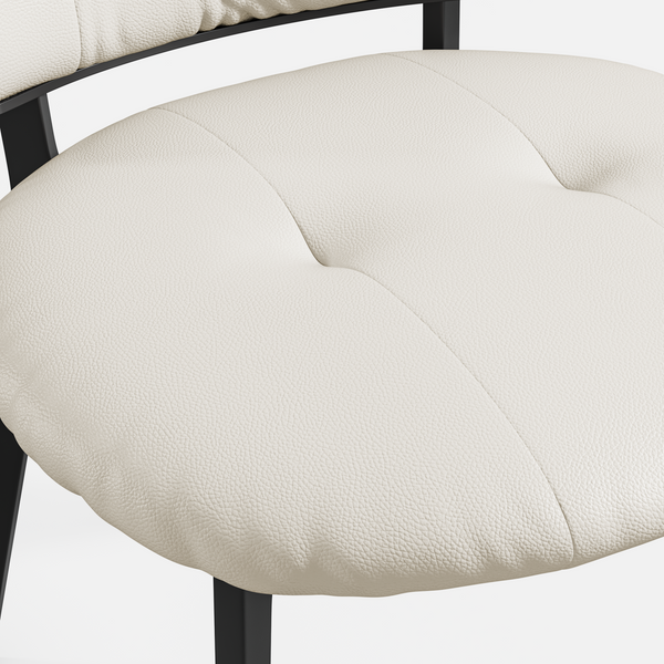 Modern Upholstered Dining Chairs (Set of 2)