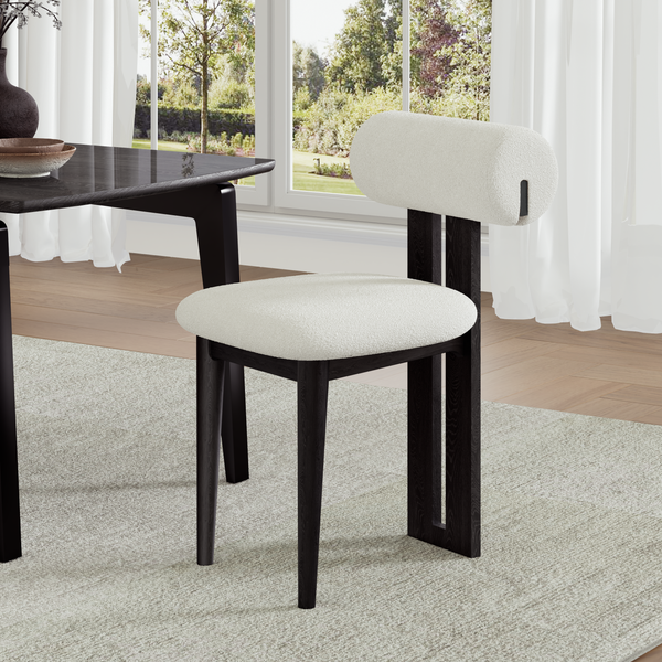Woce Mid-Century Modern Dining Chairs (Set of 2)