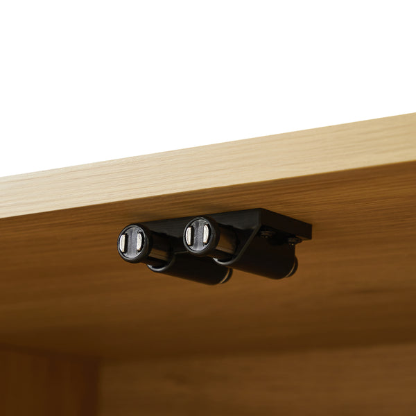 Wave Pattern Media Console (64'')