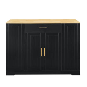Customizable Storage Kitchen Island (53'')