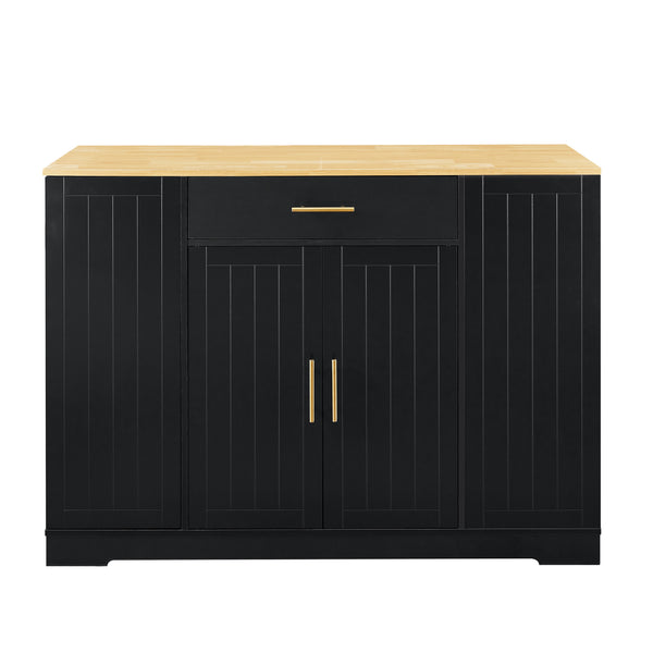 Customizable Storage Kitchen Island (53'')