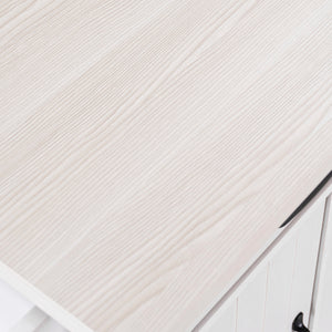 Multifunctional Rolling Kitchen Island (51'')