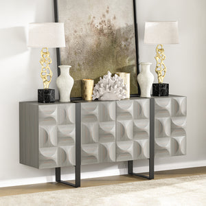 Antique 4-Door Sideboard (67'')