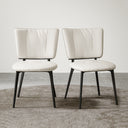 Modern Upholstered Dining Chairs (Set of 2)