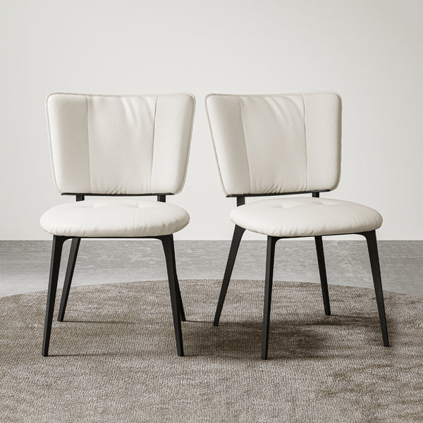 Modern Upholstered Dining Chairs (Set of 2)
