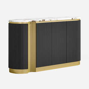 Oval Grooved Buffet (62'')