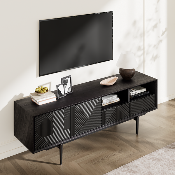 Modern Media Console (63'')