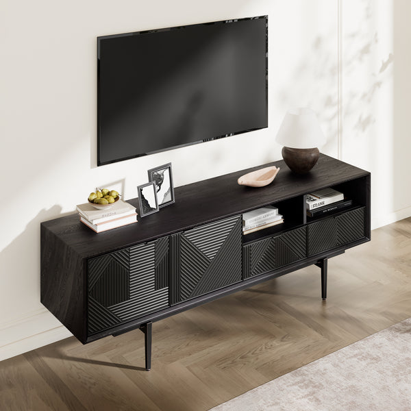 Modern Media Console (63'')