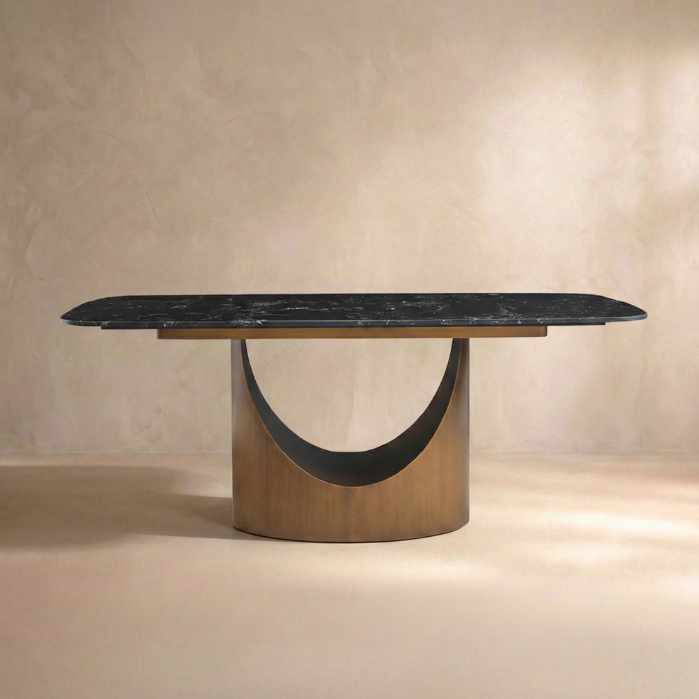 Arcstone Rectangle Dining Table (71'')