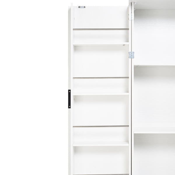 Modern Fluted Buffet Cabinet (71'')