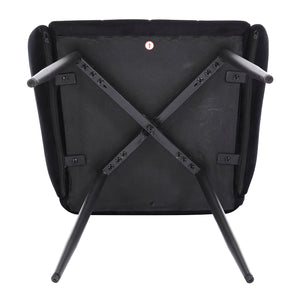 Modern Velvet Dining Chairs (Set of 2)
