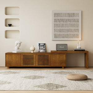 Extendable Wood Media Console (62'')