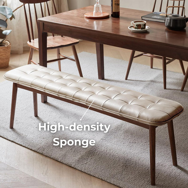 Leather Dining Bench (51'')
