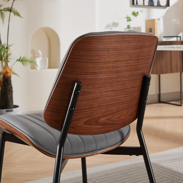 Mid-Century Modern Dining Chairs (Set of 2)
