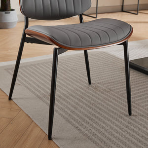 Mid-Century Modern Dining Chairs (Set of 2)