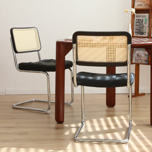 Rattan Dining Chairs (Set of 2)