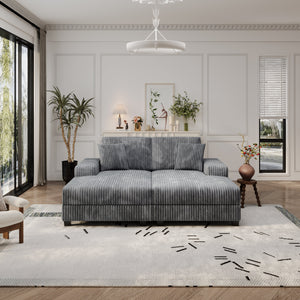 Modern Convertible Sleeper Sofa (79'')