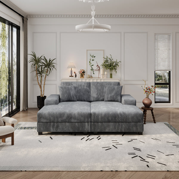 Modern Convertible Sleeper Sofa (79'')