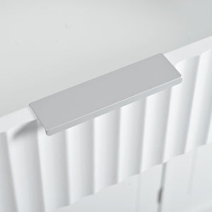 Fluted Storage Kitchen Island (48'')