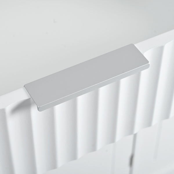 Fluted Storage Kitchen Island (48'')