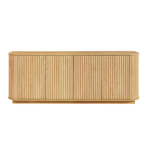 Wave Pattern Media Console (64'')