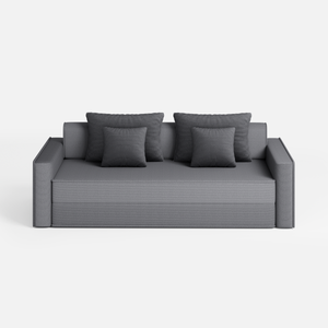 Snooly Convertible Corduroy Sleeper Sofa (82'')