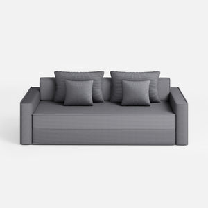 Snooly Convertible Corduroy Sleeper Sofa (82'')