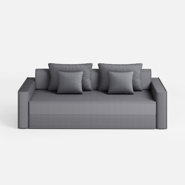 Snooly Convertible Corduroy Sleeper Sofa (82'')