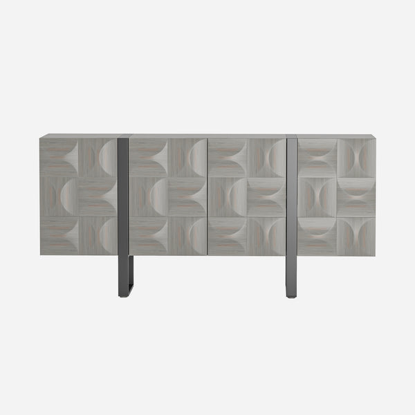 Antique 4-Door Sideboard (67'')