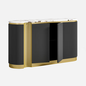 Oval Grooved Buffet (62'')