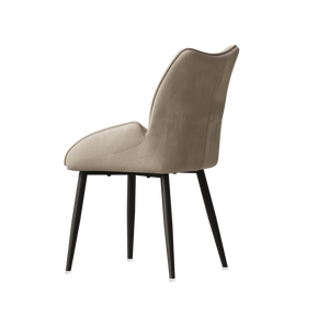 Velvet Upholstered Dining Chairs (Set of 2)